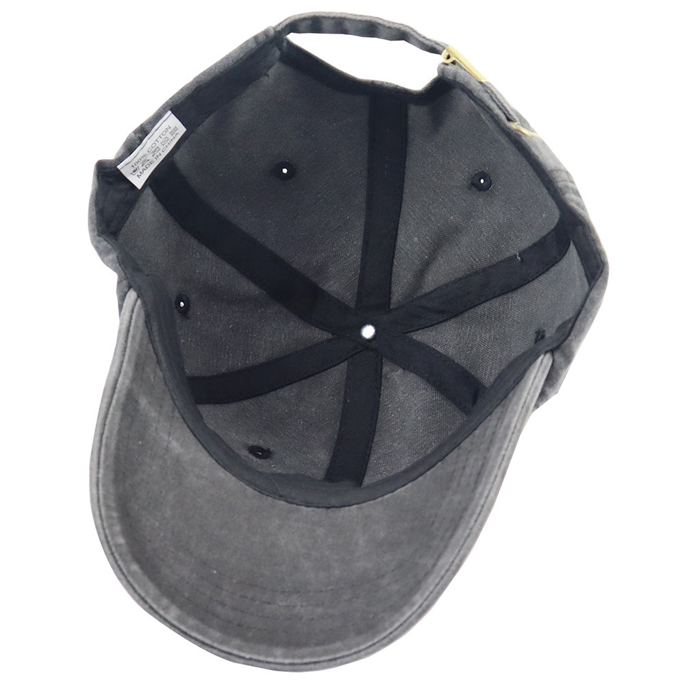 2pcs Vintage Washed Cotton Baseball Cap For Women Men, Cute Butterfly Embroidered Low Profile Hat, Adjustable Unstructured Trucker Cap For Outdoor Travel
